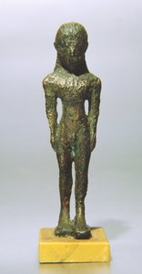 Standbeeld, van de Lapis Niger, Foro Romano